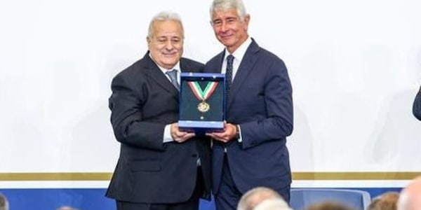 A Giuseppe Manfredi il Collare d'Oro per meriti sportivi