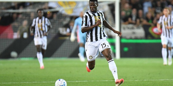 Udinese: infortunio muscolare per Bayo, attacco decimato