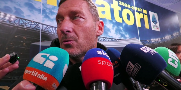 Totti: "La Roma c'è per lo Scudetto, ma l'Inter è avanti. I nerazzurri potrebbero vincere la Champions..."