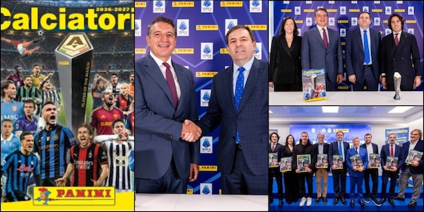 Nuova collezione "Calciatori 2026-2027": rinnovato l’accordo tra Lega Calcio Serie A e Panini