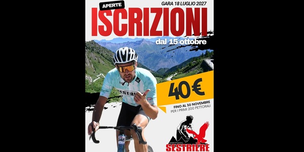 Granfondo Sestriere 2027, il 15 ottobre aprono le iscrizioni: a luglio torna la sfida sulle montagne olimpiche