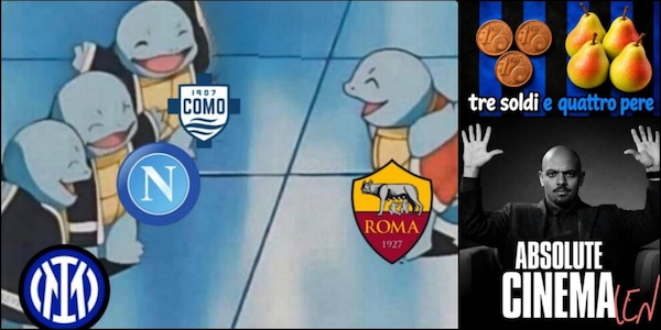 Horror Champions Show: le ironie social sui ko di Roma e Como dopo le figuracce di Inter e Napoli