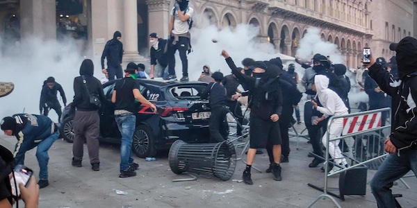 Scontri a Milano, circa 50 fermati, quasi la metà minorenni