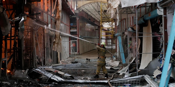 Kiev, 'attacco russo su un mercato nel Kharkiv, due morti'