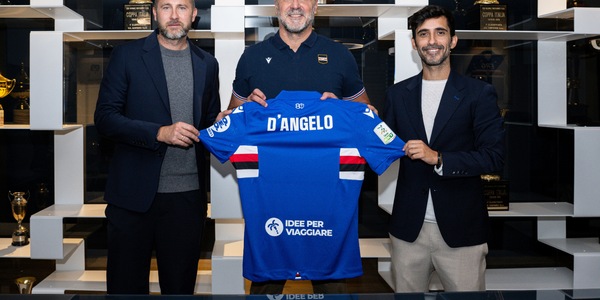 Sampdoria: D'Angelo è il nuovo allenatore blucerchiato