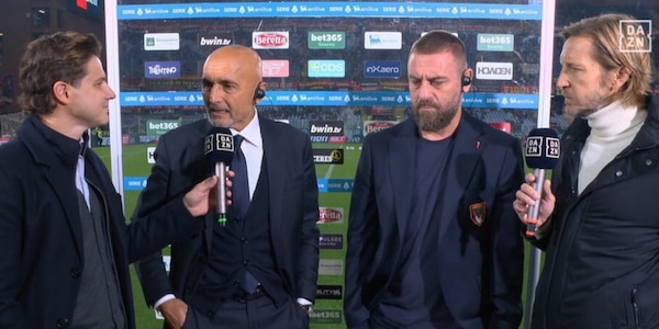 "I due Luciano che ho avuto", "Ne sono convinto da sempre": Spalletti e De Rossi show pre Genoa-Juve
