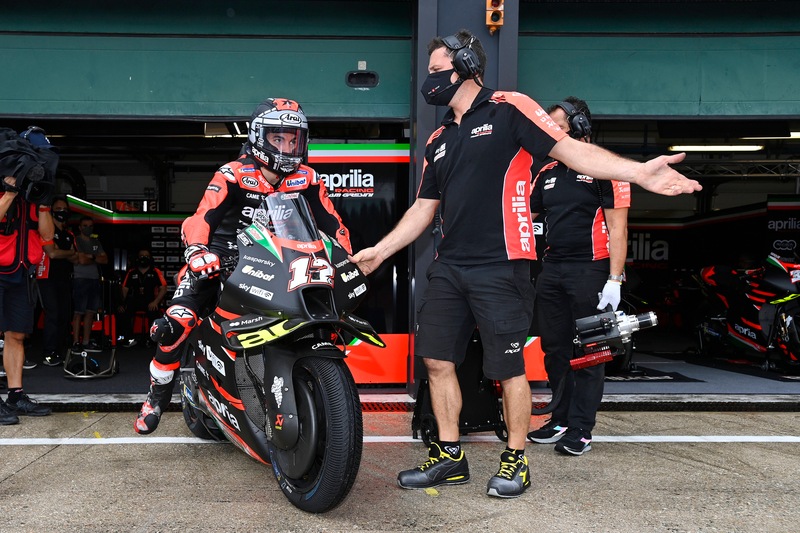 MotoGp, Vinales: "Aprilia più agile e veloce, abbiamo un bel passo"
