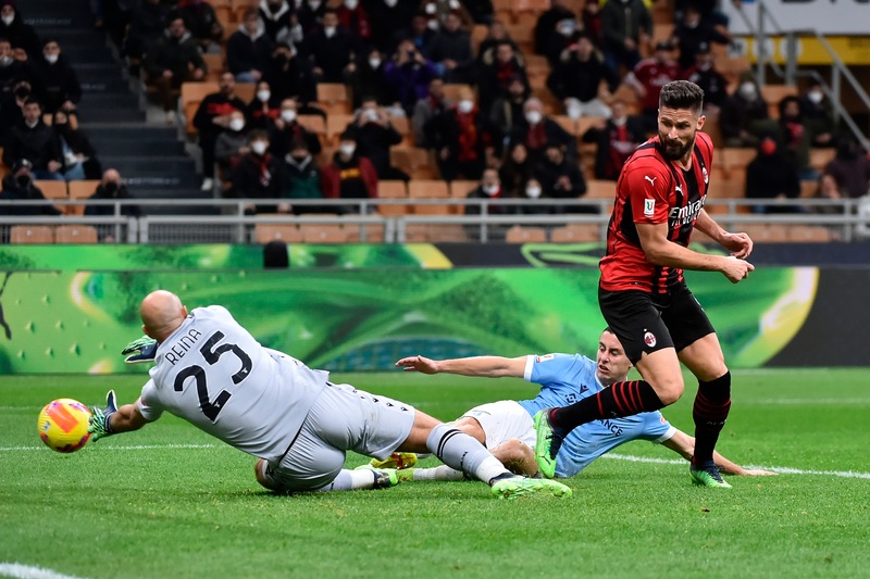 Milan-Lazio 4-0, il tabellino