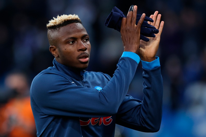 Napoli, Osimhen: riposo precauzionale. Convocato per Barcellona