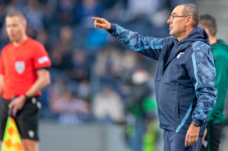 Porto-Lazio, Sarri: "Sbagliato approccio nella ripresa. Pensiamo all'Udinese"