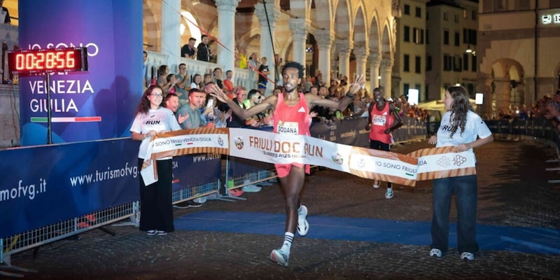 1^ Friuli DOC RUN, Gemechu Godana e Rispa Cherop trionfano a Udine