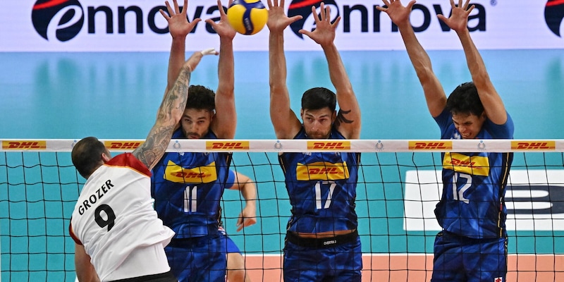 Fipav Cup Men Elite: l'Italia batte anche la Germania