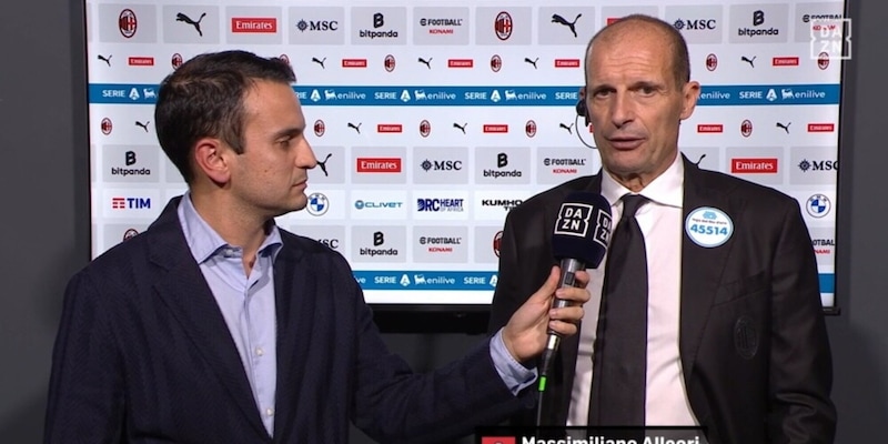 Allegri rivela: &ldquo;Ho indicato a Leao di tirare il rigore&rdquo;. Su Gimenez e il primo posto Milan…