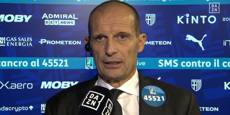 Parma amaro, Allegri e il Milan imbambolato: &quot;Serviva una battaglia, rientrati addormentati&quot;
