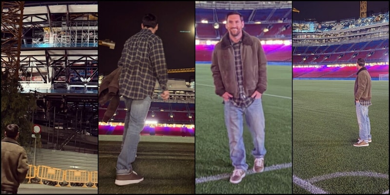 &quot;Non ho mai potuto farlo&quot;: Messi in segreto al Camp Nou, i tifosi del Barcellona sognano