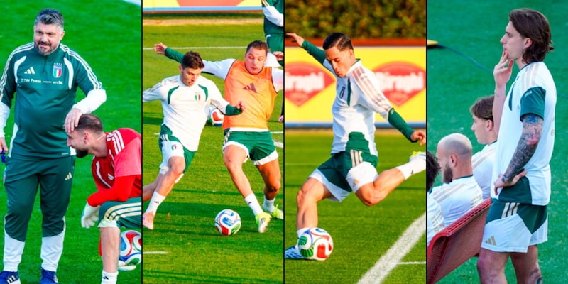 <p>Italia, primo allenamento: in campo solo in 14, ecco perch&eacute;. Bastoni a parte, Politano no partitella</p>