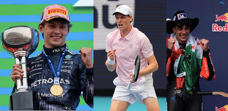 Su Sky ascolti top per i trionfi di Antonelli, Bezzecchi e Sinner