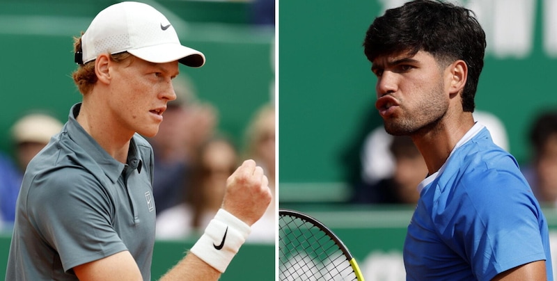 Sinner-Alcaraz, una finale da F1: a Montecarlo l'ultimo atto, Jannik pu&ograve; tornare numero uno al mondo