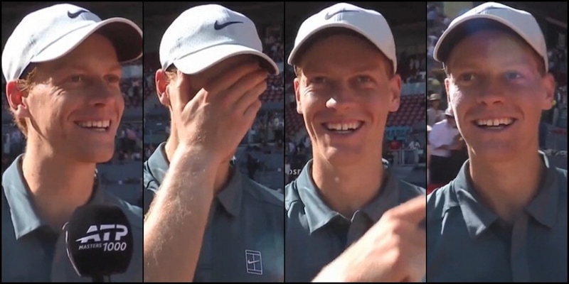 "Hai capito male!": Sinner, lo spagnolo e l'app di incontri. Il siparietto imbarazzante a Madrid