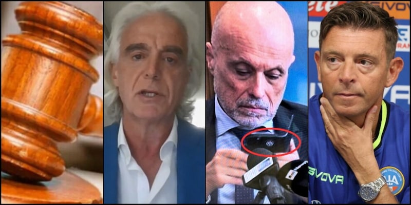 <p>"Retrocessione se... I rischi Inter e Calciopoli: metodi sinistri che tornano. Viola, provocazione"</p>