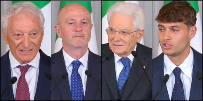 Il tennis azzurro da Mattarella: "Un onore immenso rappresentare questo paese"