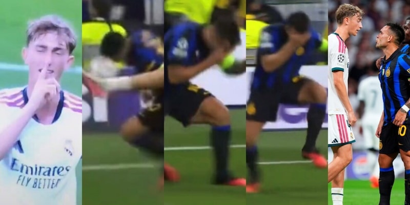 “Stai zitto” a Barella e la risposta a Lautaro che simula: Huijsen gigante Real