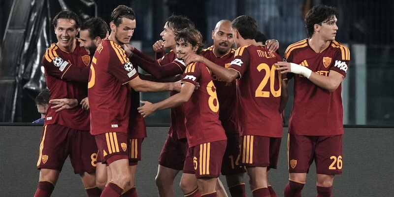 Roma, Malen e Balerdi trascinano Gasperini al primo successo CL