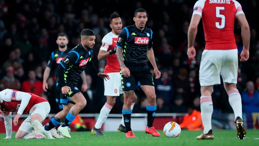 Europa League Arsenal-Napoli 2-0, il tabellino