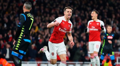 Arsenal-Napoli 2-0: Ramsey trascinatore