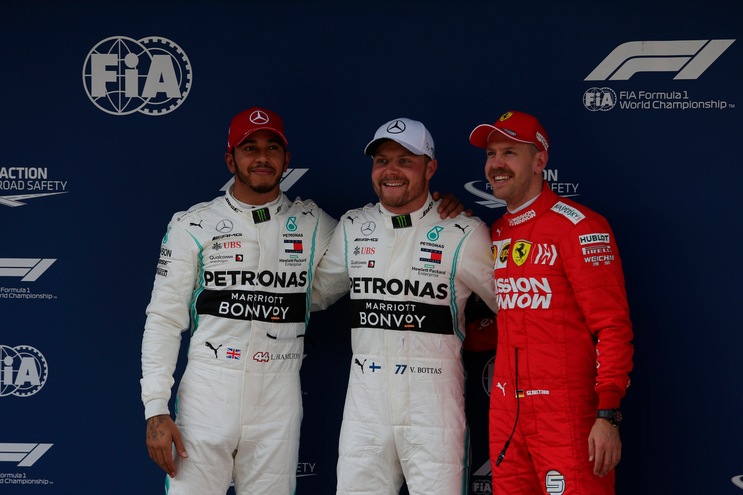 F1, Gp Cina: Bottas avanti, Ferrari inseguono in quota