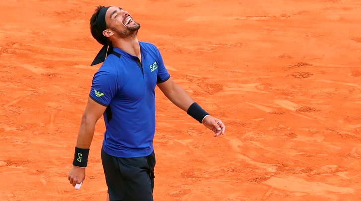 Tennis, Fognini nella storia: trionfo a Montecarlo!