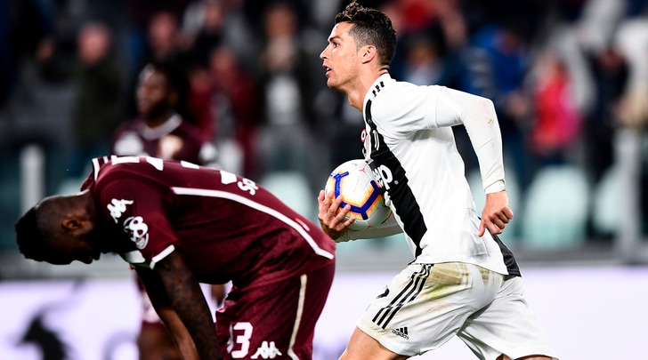 Juventus-Torino 1-1: Ronaldo risponde a Lukic