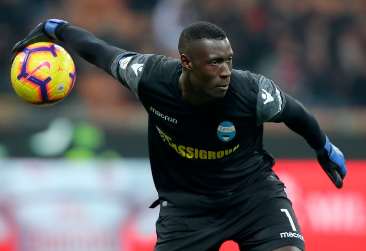 Calciomercato Spal, prolungamento di contratto per Gomis