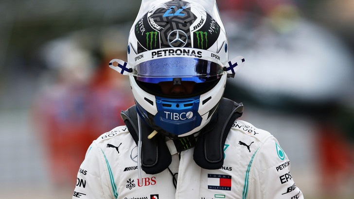 F1 Spagna: pole position per Bottas, Vettel terzo