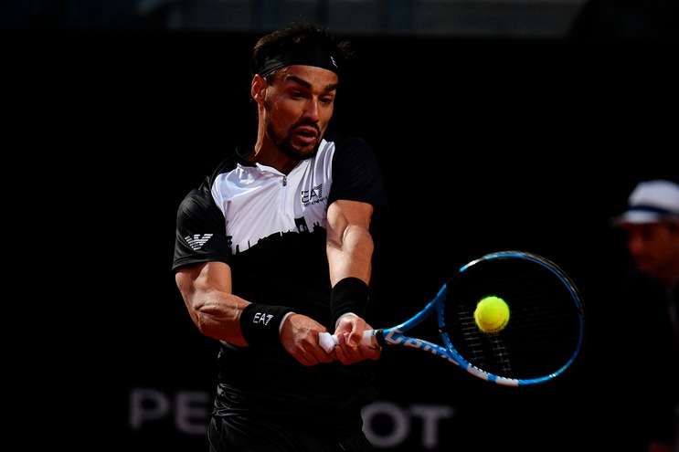 Internazionali, Fognini cede a Tsitsipas: sfumano i quarti