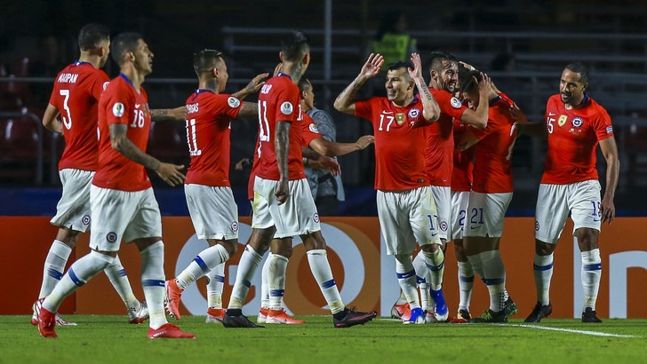 Poker Cile in Coppa America: Giappone travolto 4-0 Poker Cile in Coppa America: Giappone travolto 4-0