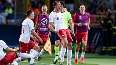 Europei U21: Italia battuta dalla Polonia