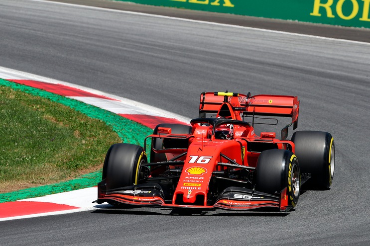 Gp Austria, Leclerc domina le seconde libere