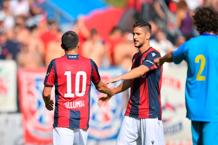 Bologna, 5 reti nel test contro lo Sciliar