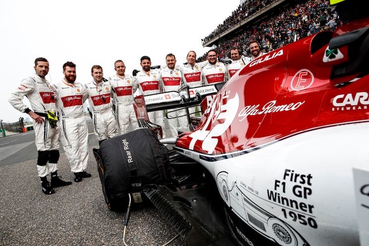Alfa Romeo Racing: arriva Cinelli per l'aerodinamica