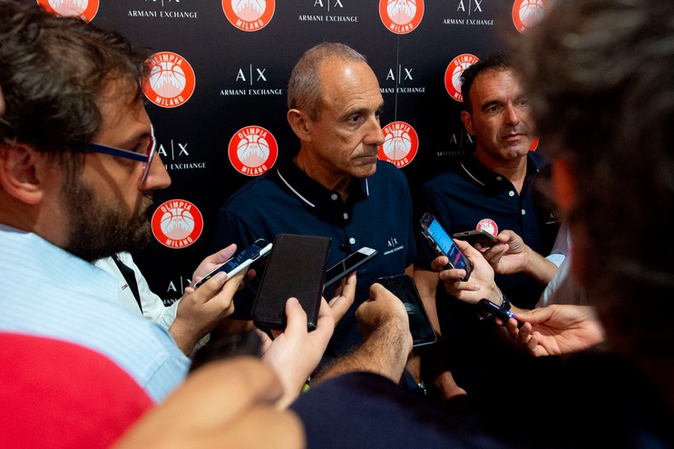 Olimpia Milano, Messina: "Mercato ideale, puntiamo allo scudetto"