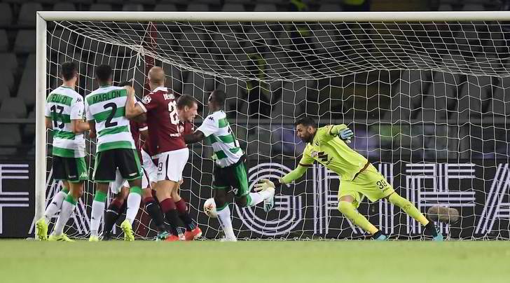 Torino-Sassuolo 2-1, il tabellino