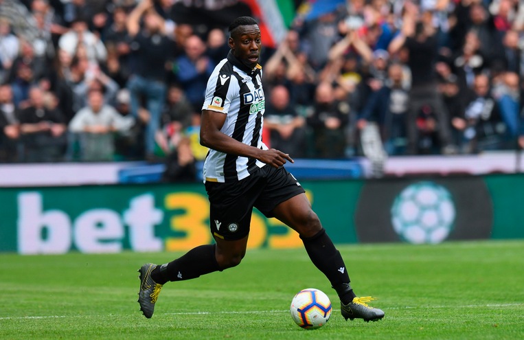 Udinese, per Okaka allenamento a parte