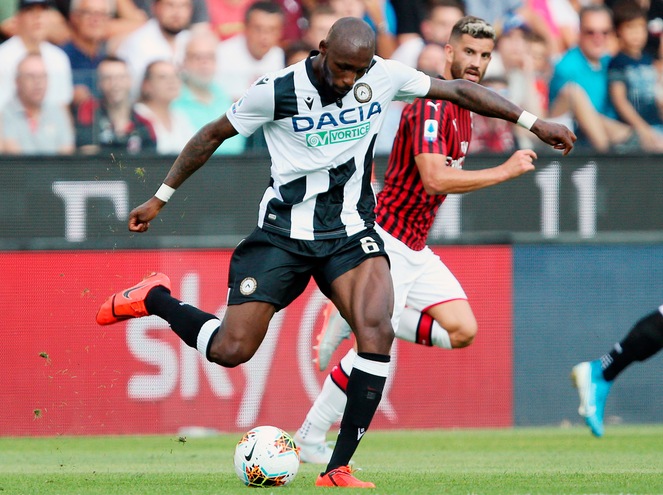 Udinese, allenamento in gruppo per Fofana