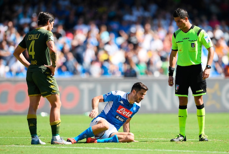 Napoli, problemi fisici per Manolas e Maksimovic