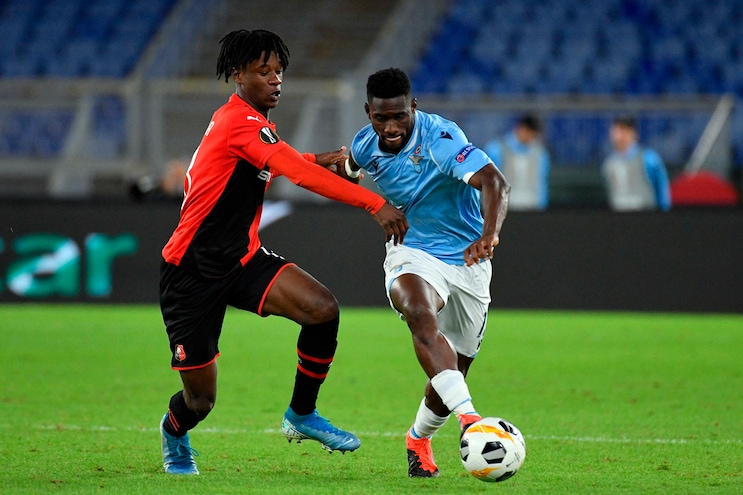 Lazio-Rennes 2-1, il tabellino