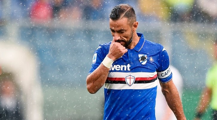 Sampdoria, dubbio Quagliarella: affaticamento muscolare