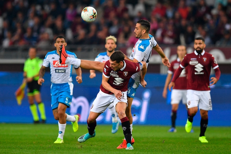 Torino-Napoli 0-0, il tabellino
