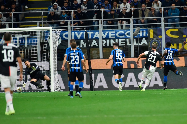 Inter-Juventus 1-2, il tabellino
