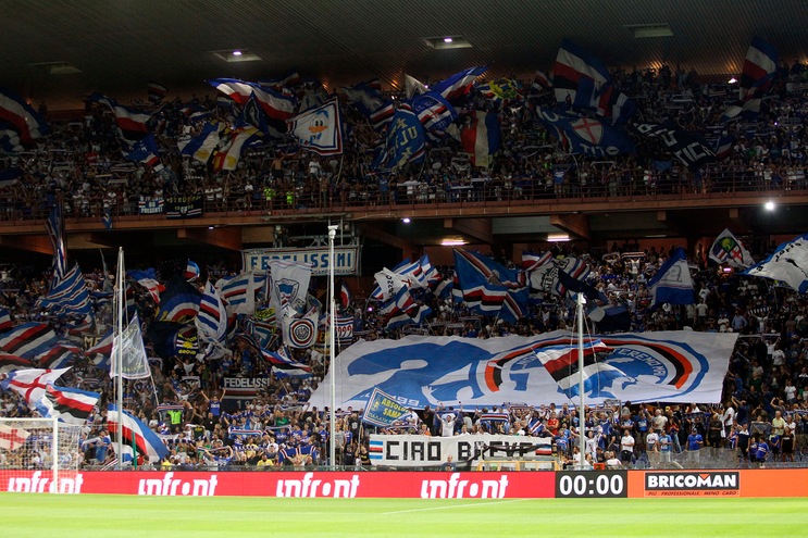 Sampdoria-Roma a rischio: allerta meteo arancione